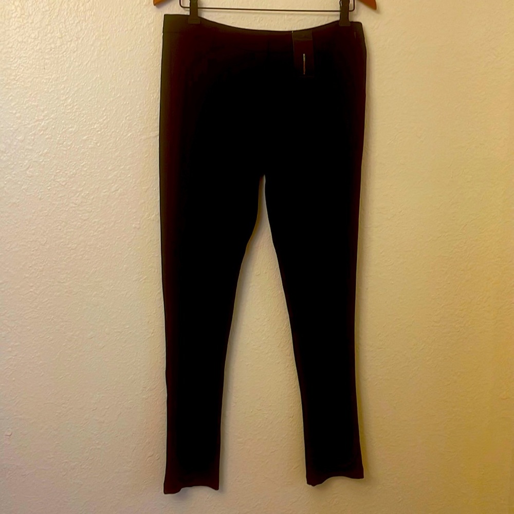 BCBGMaxazaria skinny pants, 32, with interesting, subtle detail.